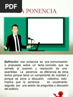 PONENCIA