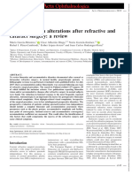 Acta Ophthalmologica - 2018 - Garc A Montero - Binocular Vision Alterations After Refractive and Cataract Surgery A Review