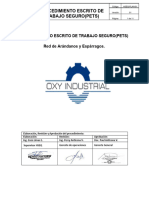 Procedimiento Escrito de Trabajo Seguro (Pets)