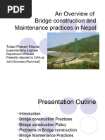 Bridge Construction and Maintenance Practices in Nepal - Tulasi Sitaula