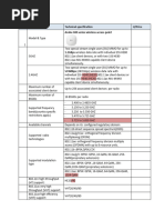 Aruba AP-500 Spec