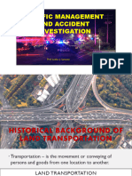 Cdi 4 Traffic Management and Accident Investigation