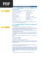 Actividades de Constitución, Subvenciones, Préstamos y Créditos 