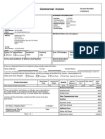 Commercial Invoice