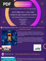 Presentation: Self-Driving Cars and Vehicular Communication