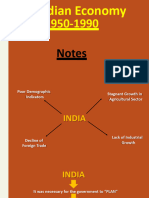 Indian Economy 1950 1990