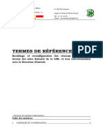 TDR Reconfiguration Reseaux Informatiques DAR