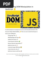 Accessing DOM Elements JavaScript