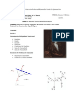 Determinacion de Fuerzas de Cuerpos en Reposo