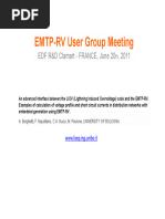 Interface Between The Liov and EMTP-RV Borghetti