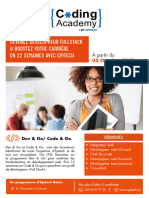 Coding Academy Flyer A4 Beni