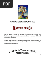 3era. Sesion Diagnostica