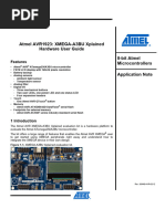 Atmel AVR1923: XMEGA-A3BU Xplained Hardware User Guide 8-Bit Atmel Microcontrollers Application Note