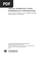 Medios Inmersivos Como Experiencias Corporizadas