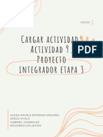 Portada Minimalista para Trabajo Escolar de Comunicación