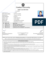 Admit Card-2023-2024