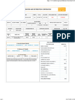 Tamilnadu Generation and Distribution Corporation: I. Security Deposit Details