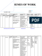 Grade 8 Cre Schemes of Work Term 1 Oxford