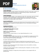 Tanvir Rahman CV