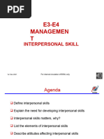 E3-E4 - PPT - Chapter 2. Intepersonal Skill