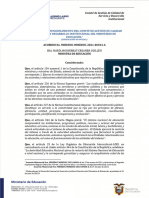 Acuerdo No. Mineduc-Mineduc-2021-00014-A Reglamento Comite de Gestion Codificado 31-07-2023