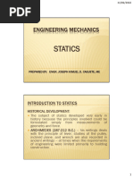 Statics: Engineering Mechanics