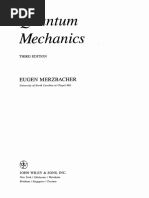 Quantum Mechanics THIRD EDITION Eugene Merzbacher