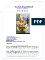 03 Deborah Simmons - Corazón de Guerrera (3Âº Serie Los Hermanos de Burgh)