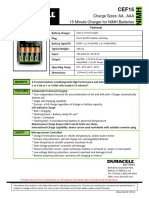 Charger Datasheet - CEF15