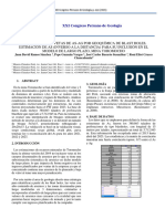 Delimitacion de Vetas de As Ag Por Geoqu