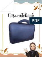 MOLDES CASE NOTEBOOK Tamanho A4