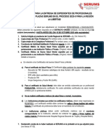 Procedimiento de Recepción de Expediente - EQUIVALENTES