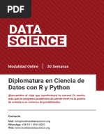 Brochure Data Science Con R y Python 1