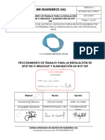 3019382-Mec-O-Pr027 Procedimiento de Trabajo para La Instalación de Spli...