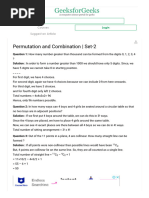 Permutation and Combination - Set-2 - GeeksforGeeks