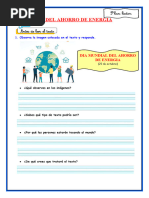 E10 Ficha D4 Plan Lector Dia de Ahorro de Energia