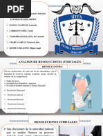 Diapositivas de Resoluciones Judiciales