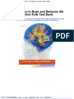 Full Download Introduction To Brain and Behavior 5th Edition Kolb Test Bank PDF Full Chapter