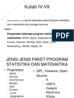 Software Untuk Statistika