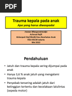 Slide Presentasi Trauma Kepala - Mei 2022