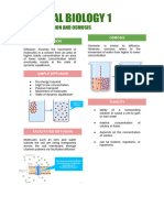 Diffusion and Osmosis