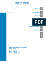 Manual BlueSolar Charge Controller MPPT 75 10, 75 15, 100 15, 100 20 48V EN NL FR DE ES SE IT