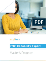 ITIL Capability Expert Master Program - v1