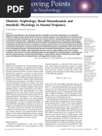 Odutayo 2012 Clin J Am Soc Nephrol Obstetric Nephrology Renal Hemodynamic and Metabolic Physiology in Normal Pregnancy