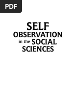 Clegg Book Self-Observation in The Social Sciences - 060212