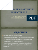 Alimentation Artificiel Parenterale