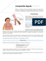 Bronquiolite Aguda - Emergências Pediatricas