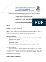 Sequencia Didática - Guerra Dentro Da Gente