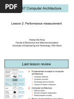 Week 2 - Lecture 2 - Performance Measurement