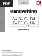 Handwriting Manuscript GK